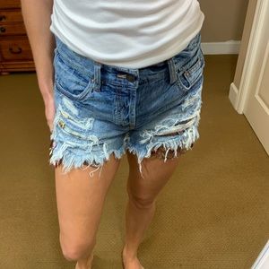 We the free jean shorts - size 25